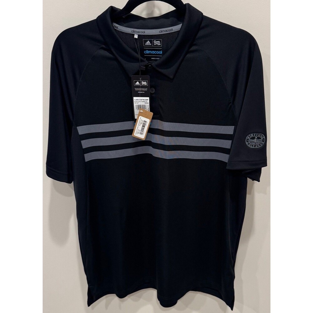 NWT - Wynstone Golf Club - Adidas Golf Shirt - Men's Size Large - NEW